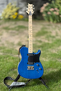 A PRS NF53 guitar in blue Matteo